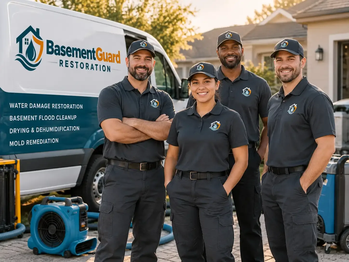 Basement Water Damage Restoration company in Brashear, MO